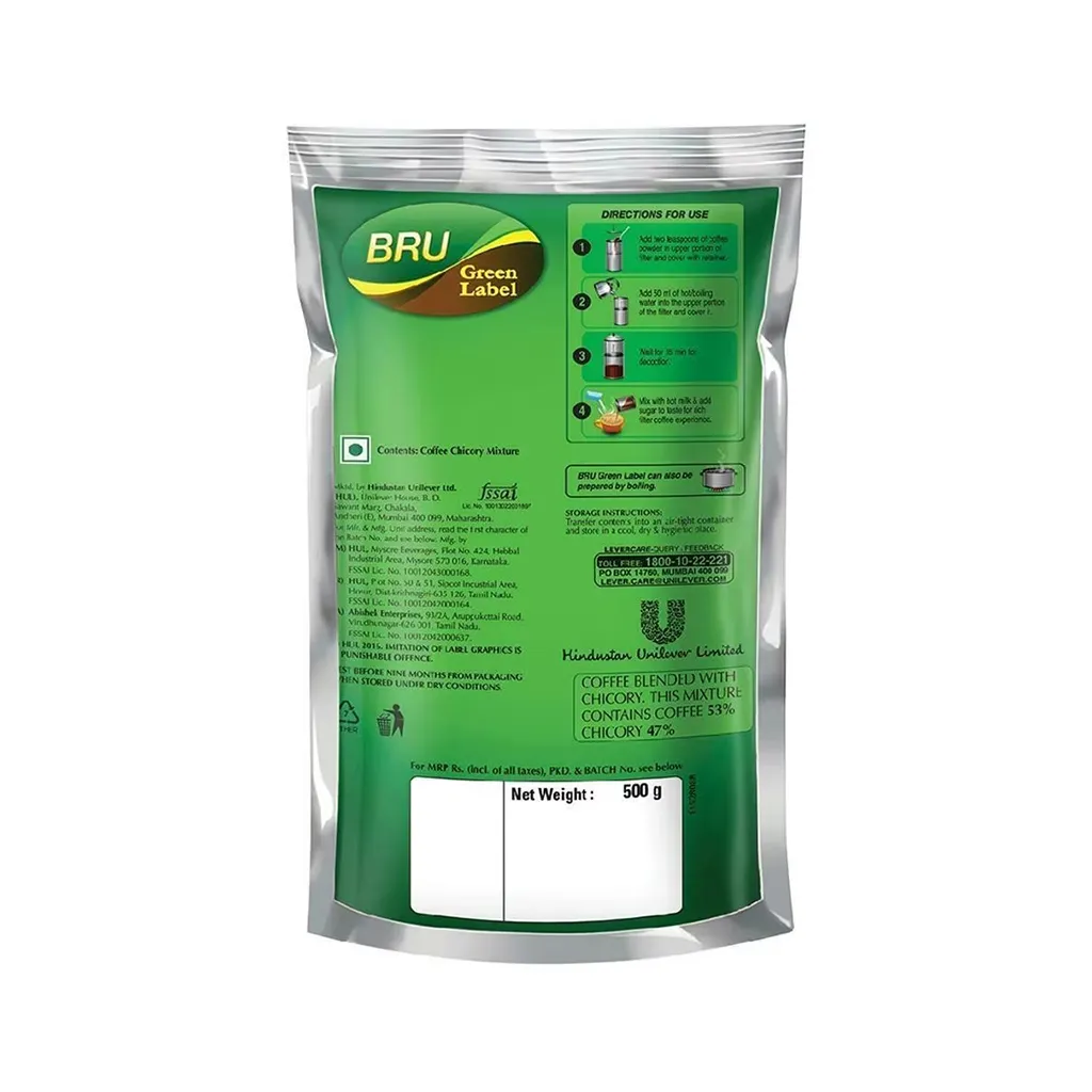 Bru Green Label Filter Coffee 1
