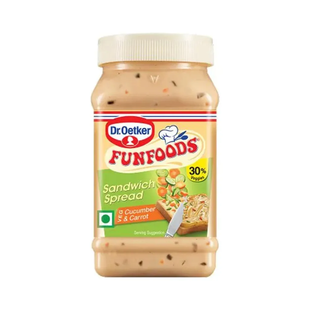Funfoods Veg Cucumber & Carrot Sandwich Spread