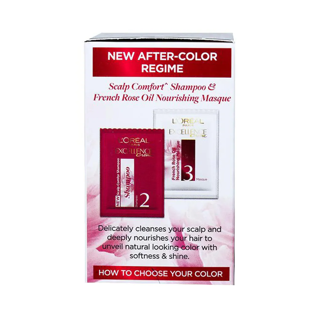 Loreal Excellence Creme Black Hair Colour 2