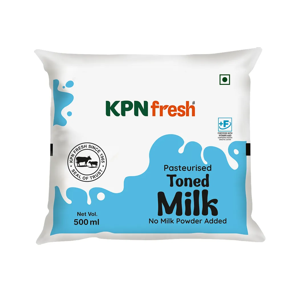 KPN Fresh Toned Milk Pouch