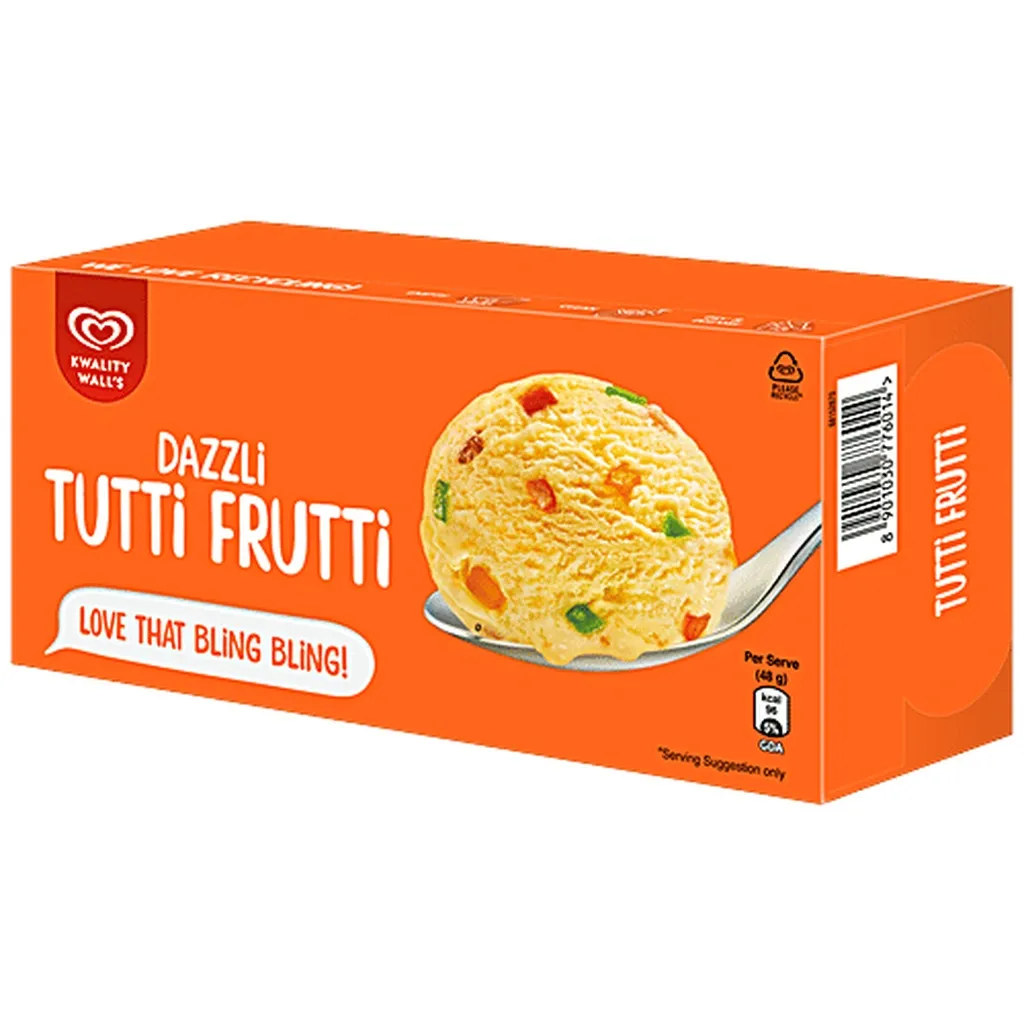 Kwality Walls Dazzli Tutti Frutti Ice Cream 1