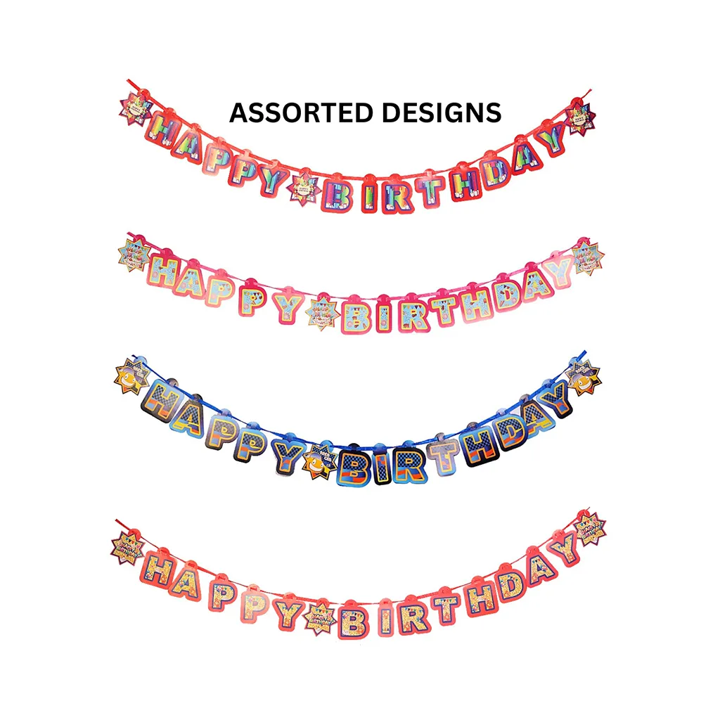 Seven Happy Birthday Banner 2