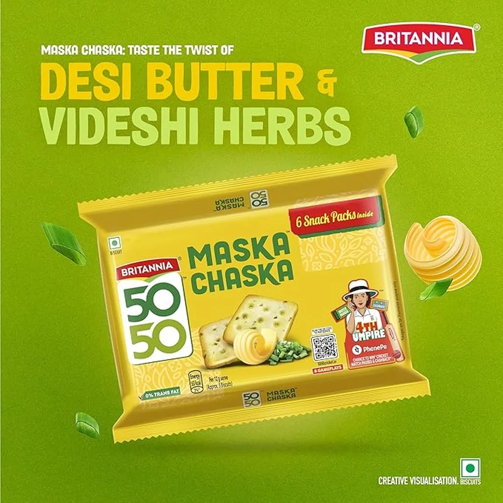 Britannia 50-50 Maska Chaska Biscuit 4