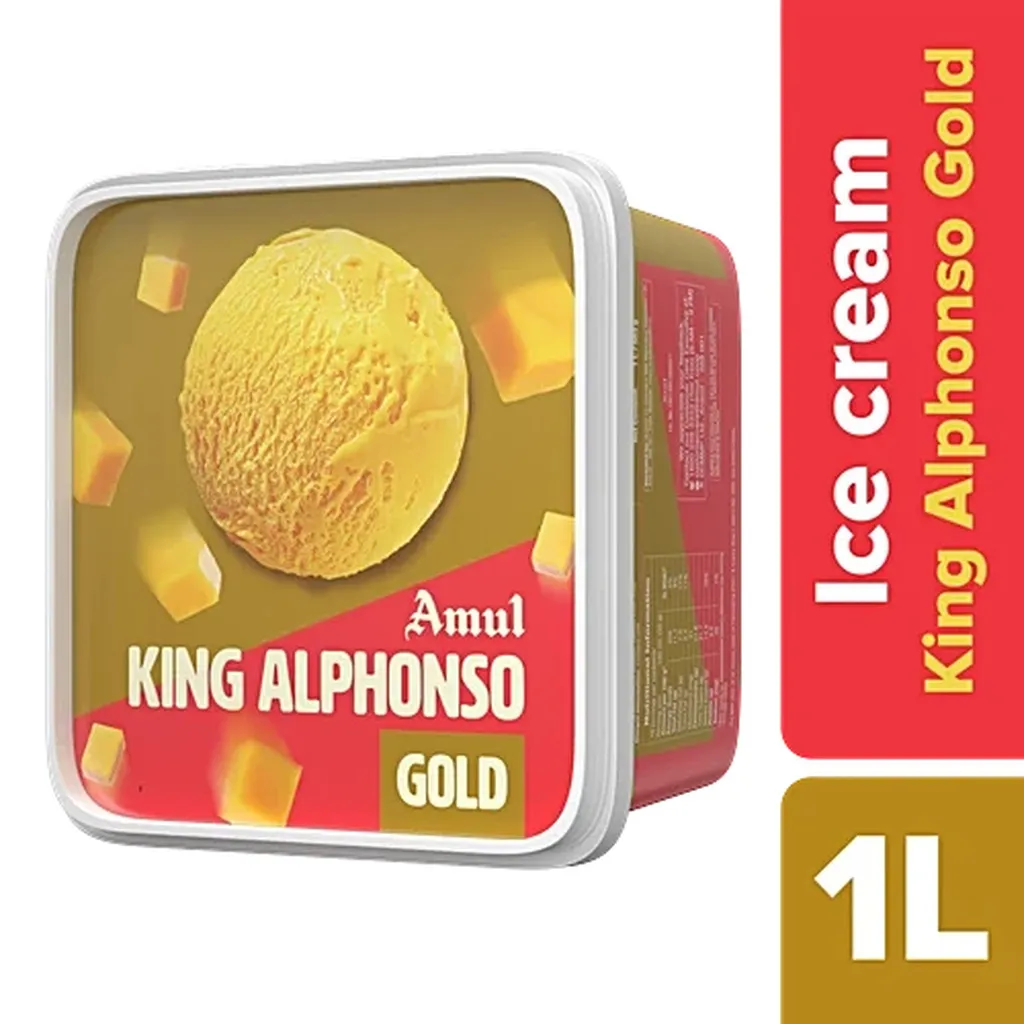 Amul King Alphonsa Gold Tub 1Lit