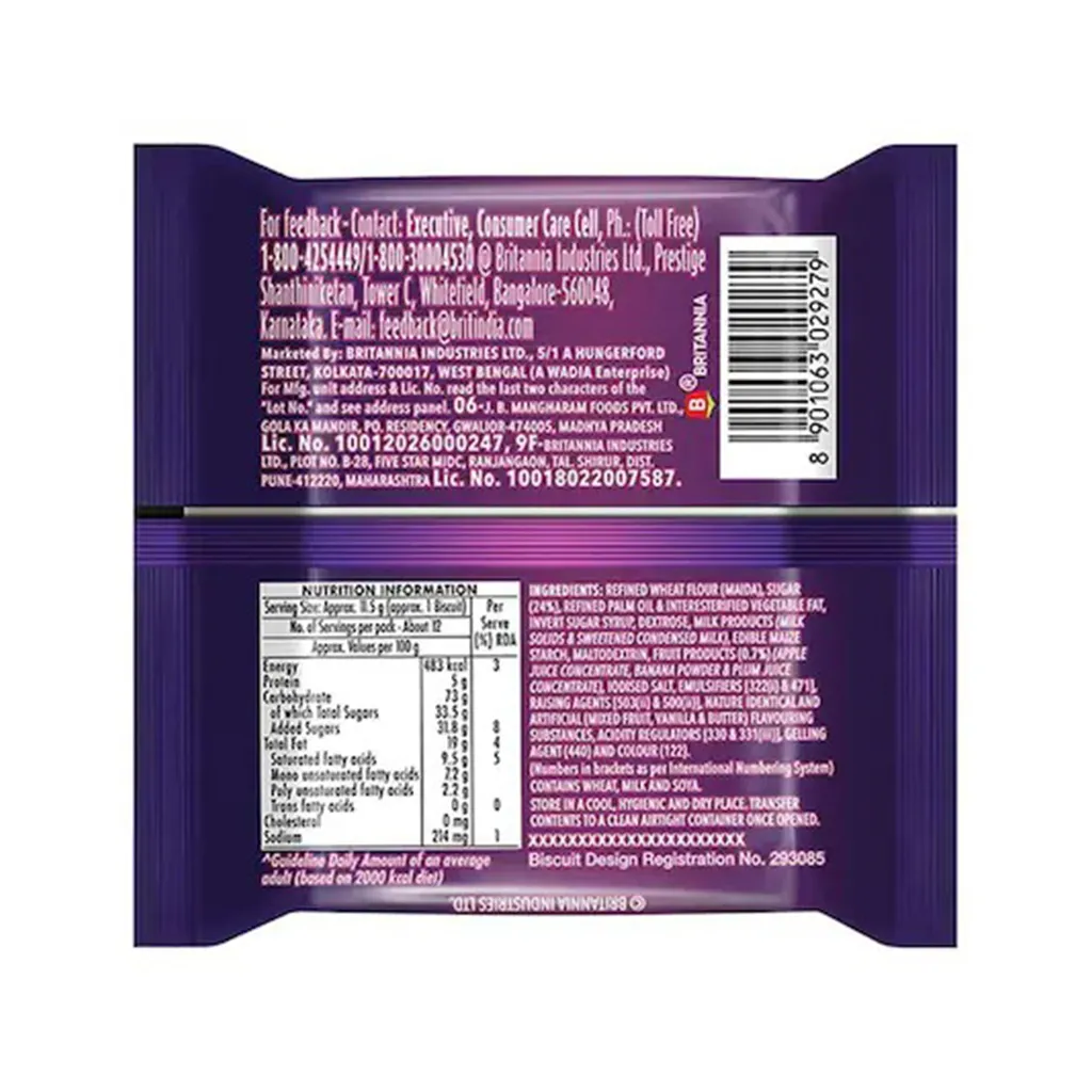 Britannia Treat Jim Jam Biscuits 1