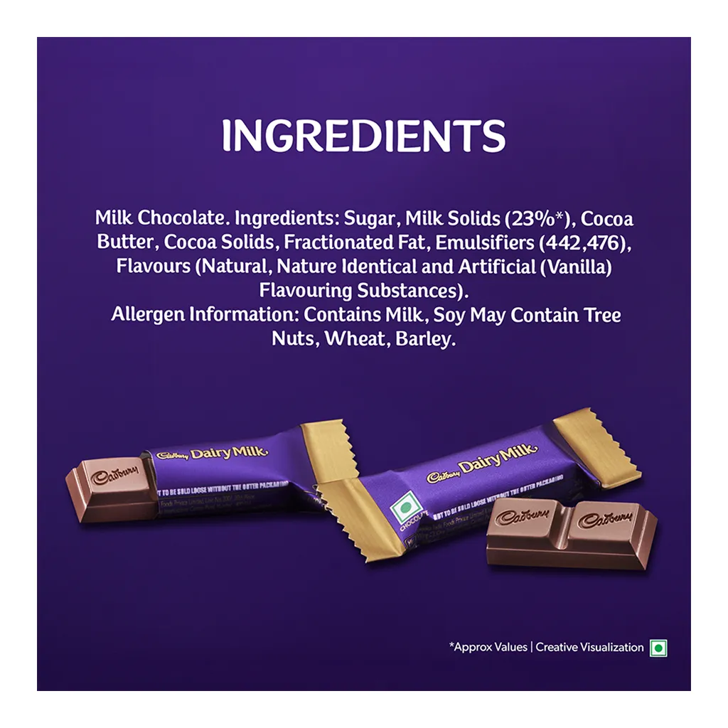 Cadbury Dairy Milk Minis Chocolate Home Treats 2