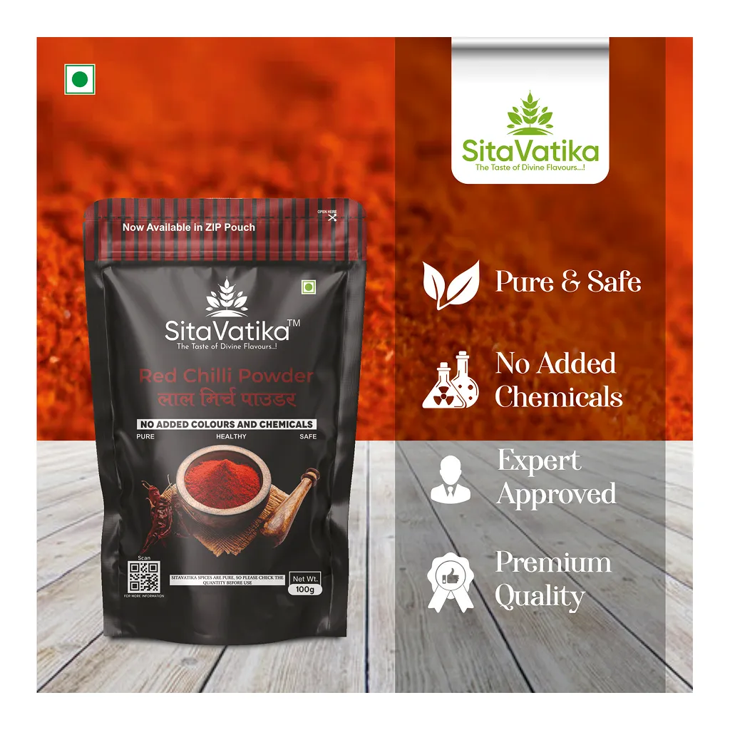 Sitavatika Natural Red Chilli Powder 3