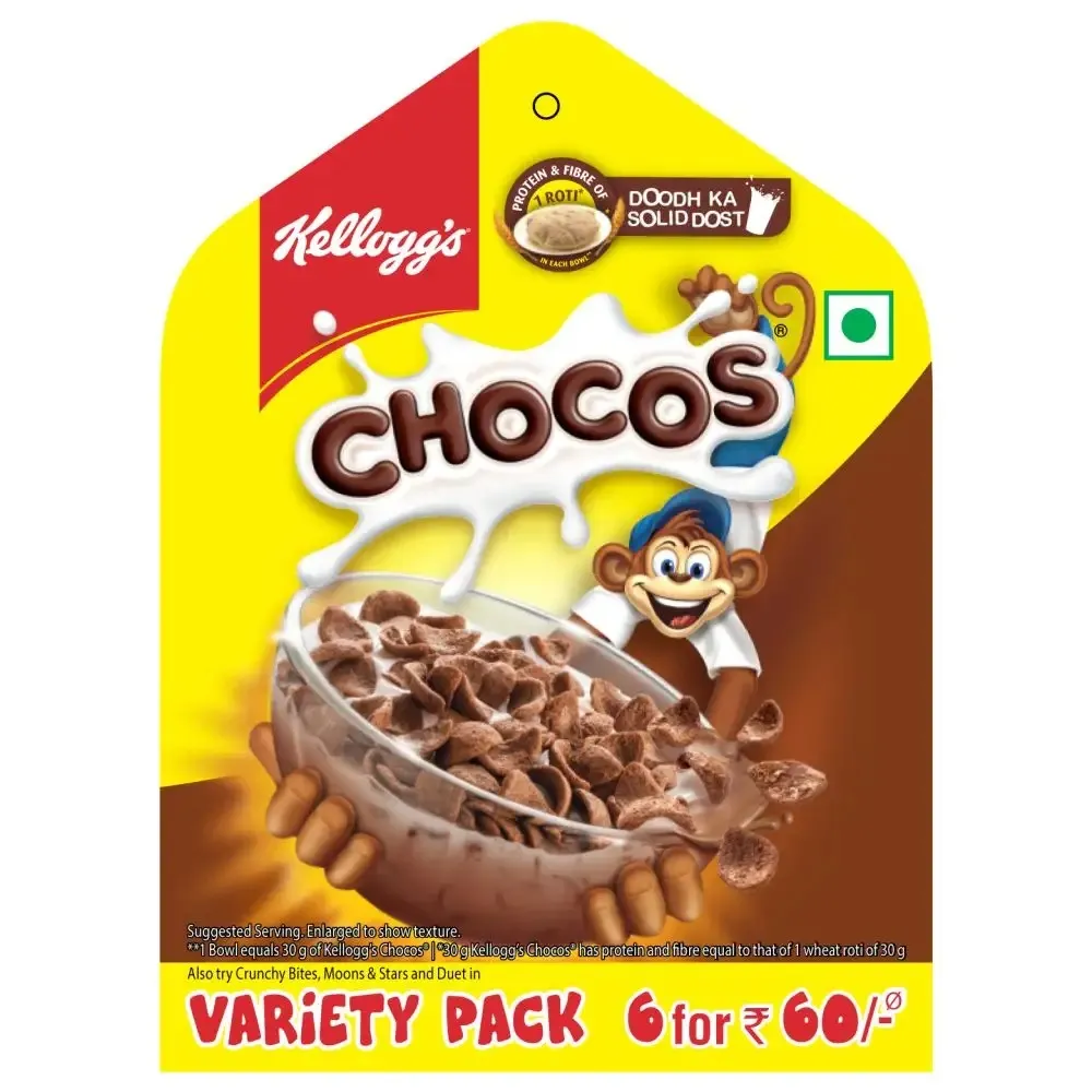 Kellogg's Chocos Variety - Pack of 6 1
