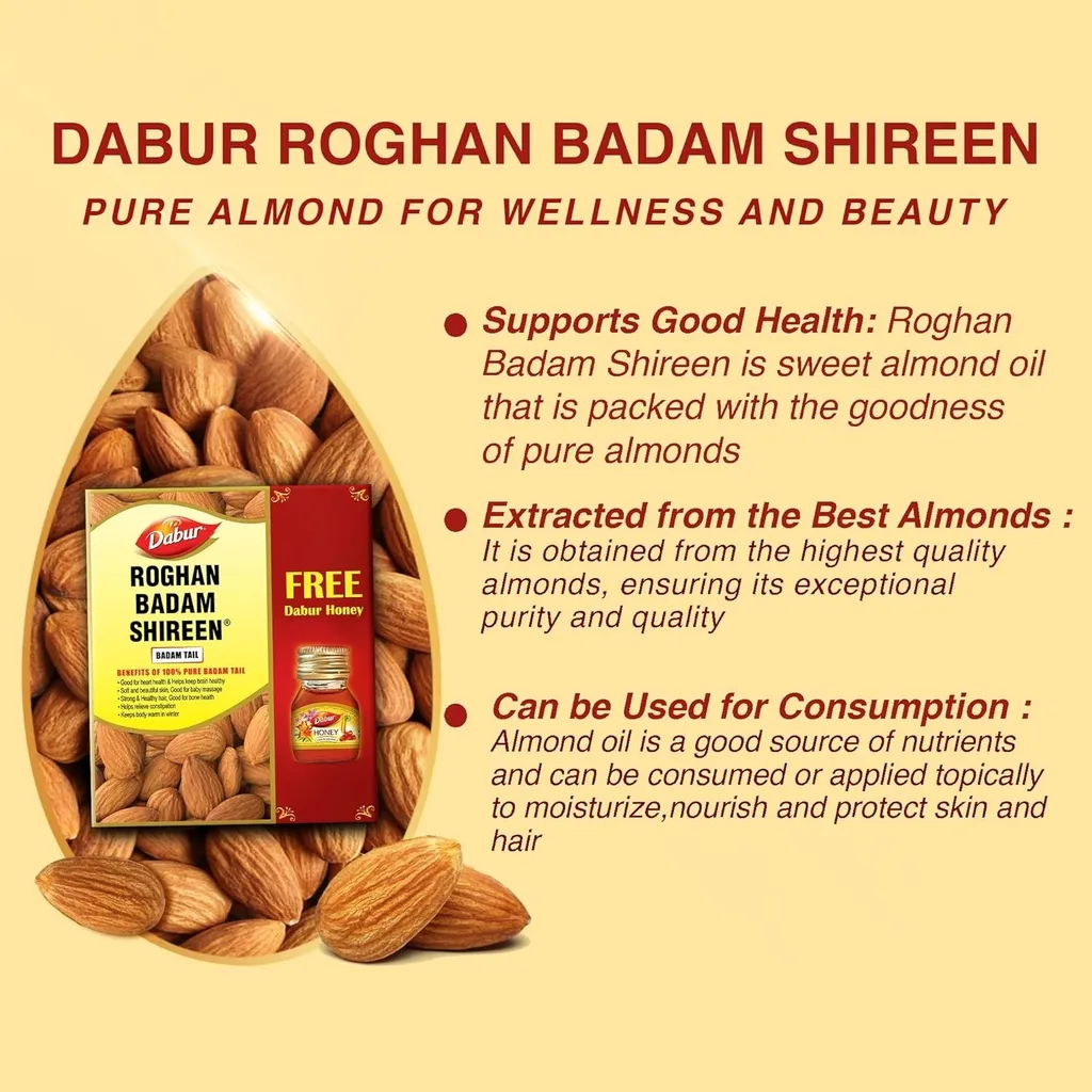 Dabur Roghan Badam Shireen Tail 4