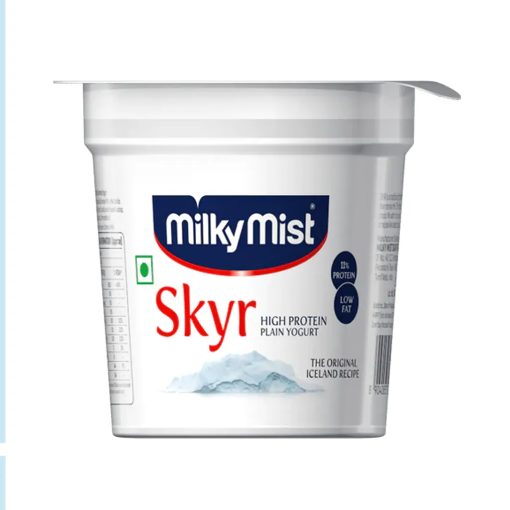 Milky Mist Skyr High Protein Plain Yogurt