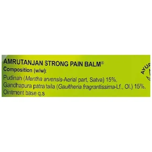 Amrutanjan Strong Pain Balm 4