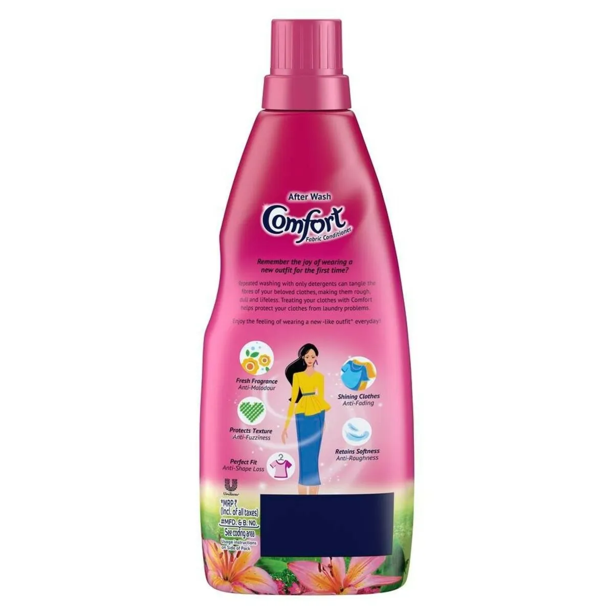 Comfort Lily Fresh Pink Fabric Conditioner 1