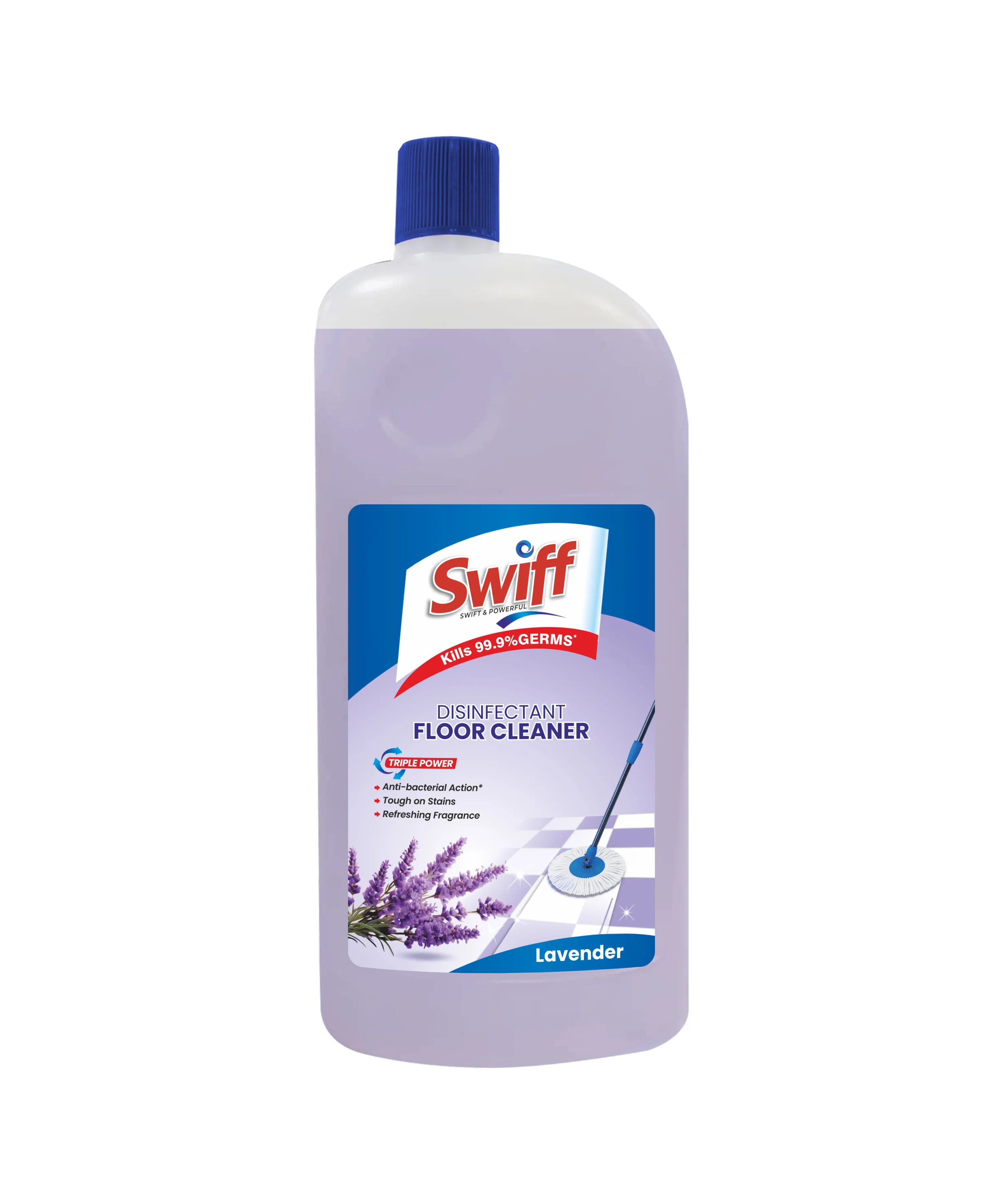 Swiff Lavender Disinfectant Floor Cleaner Bottle