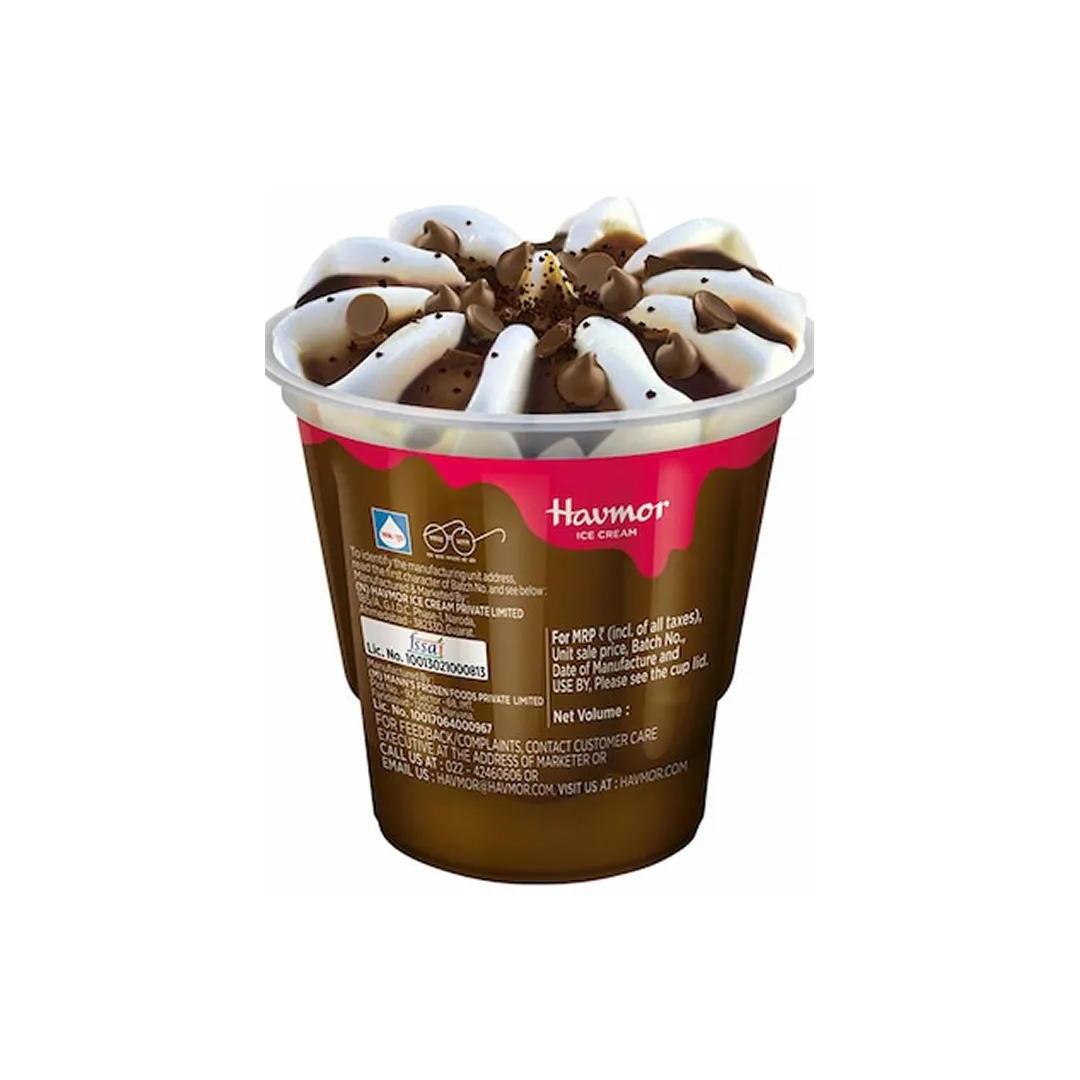 Havmor Choco Brownie Sundae Icecream Cup 1