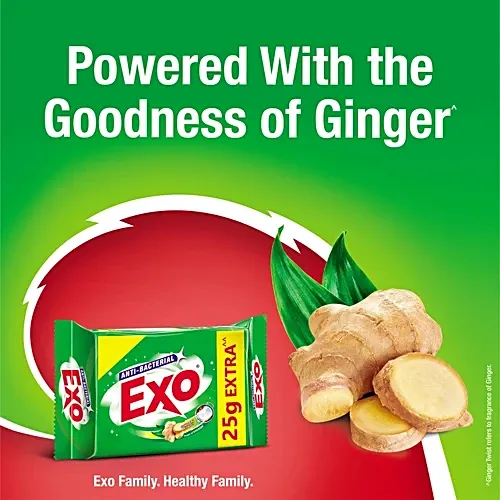 Exo Anti Bacterial Touch & Shine Dishwasher Bar (Pack of 4) 6