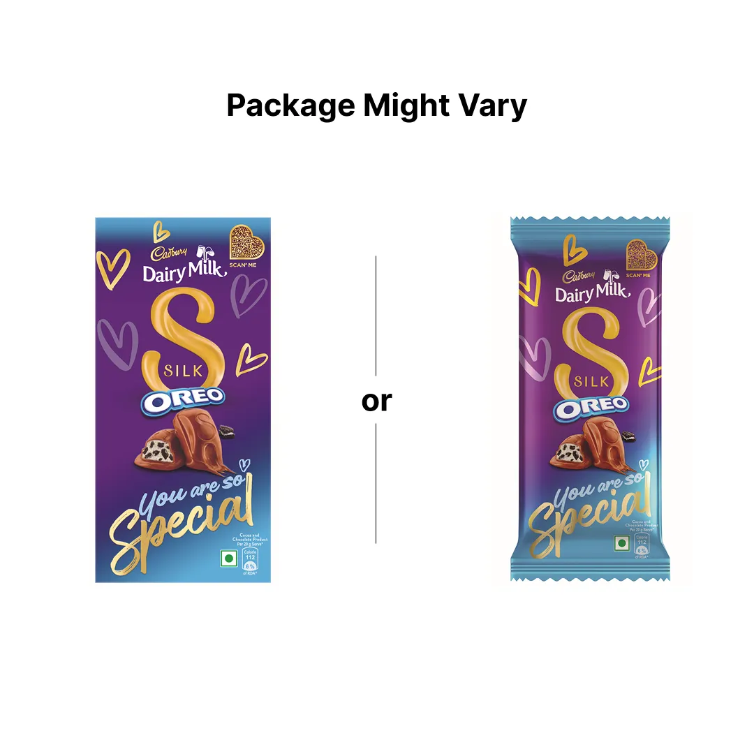 Cadbury Dairy Milk Silk Oreo Chocolate Bar 5