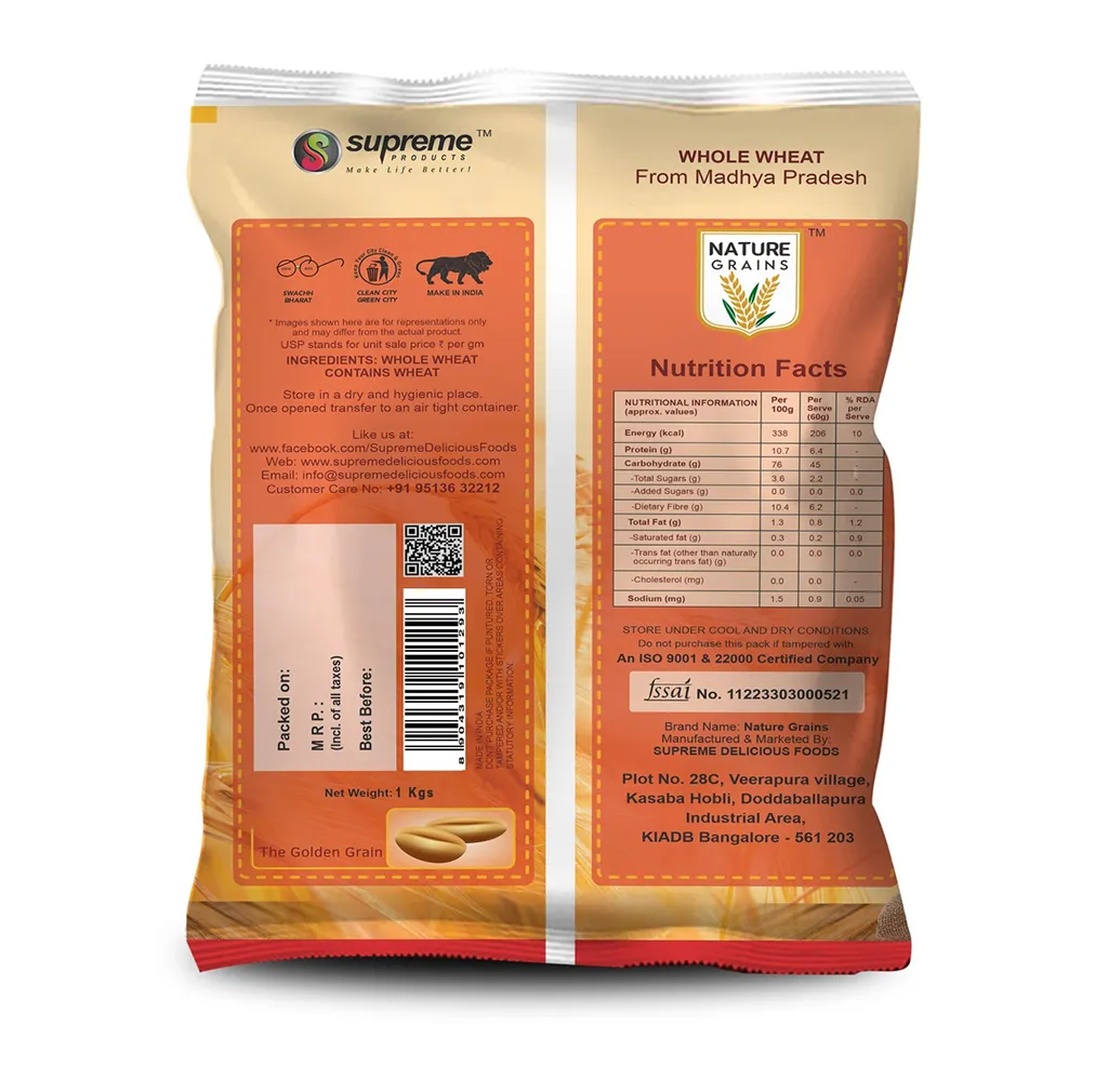 Nature Grains Chakki Fresh Atta 1