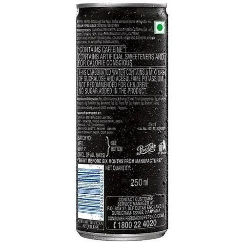 Pepsi Black Can 2