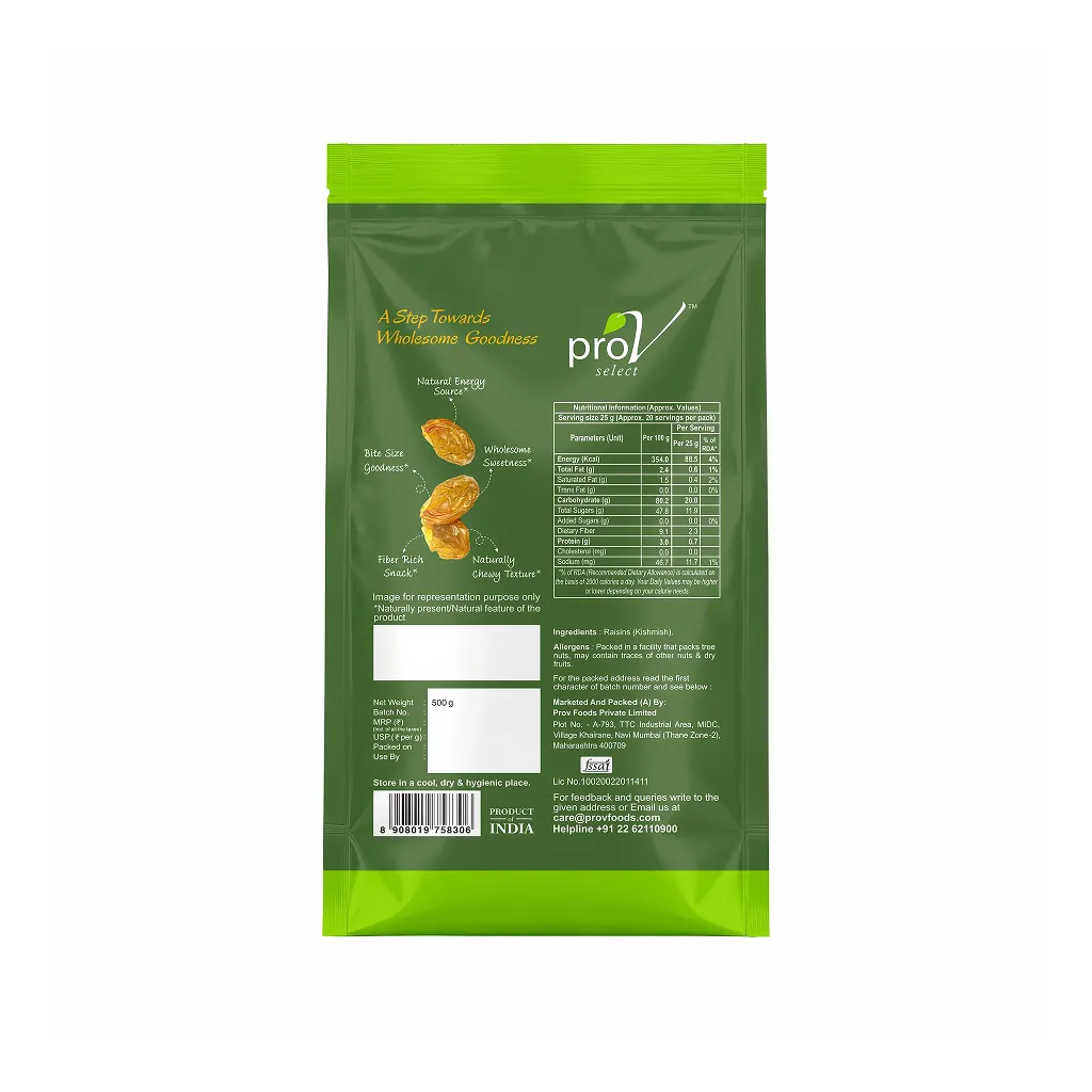 ProV Select Indian Raisin 1
