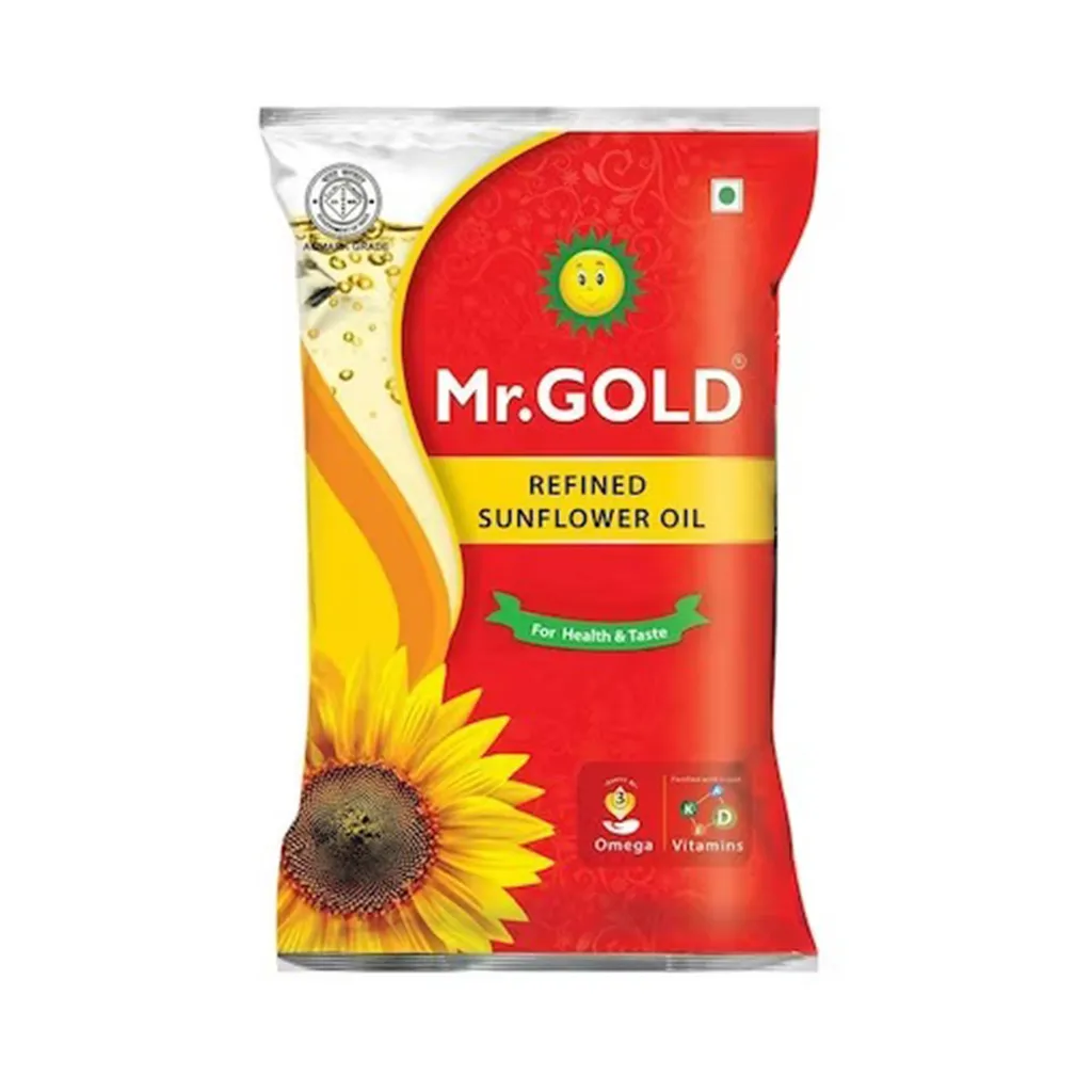 Mr. Gold Refined Sunflower Oil - Pouch