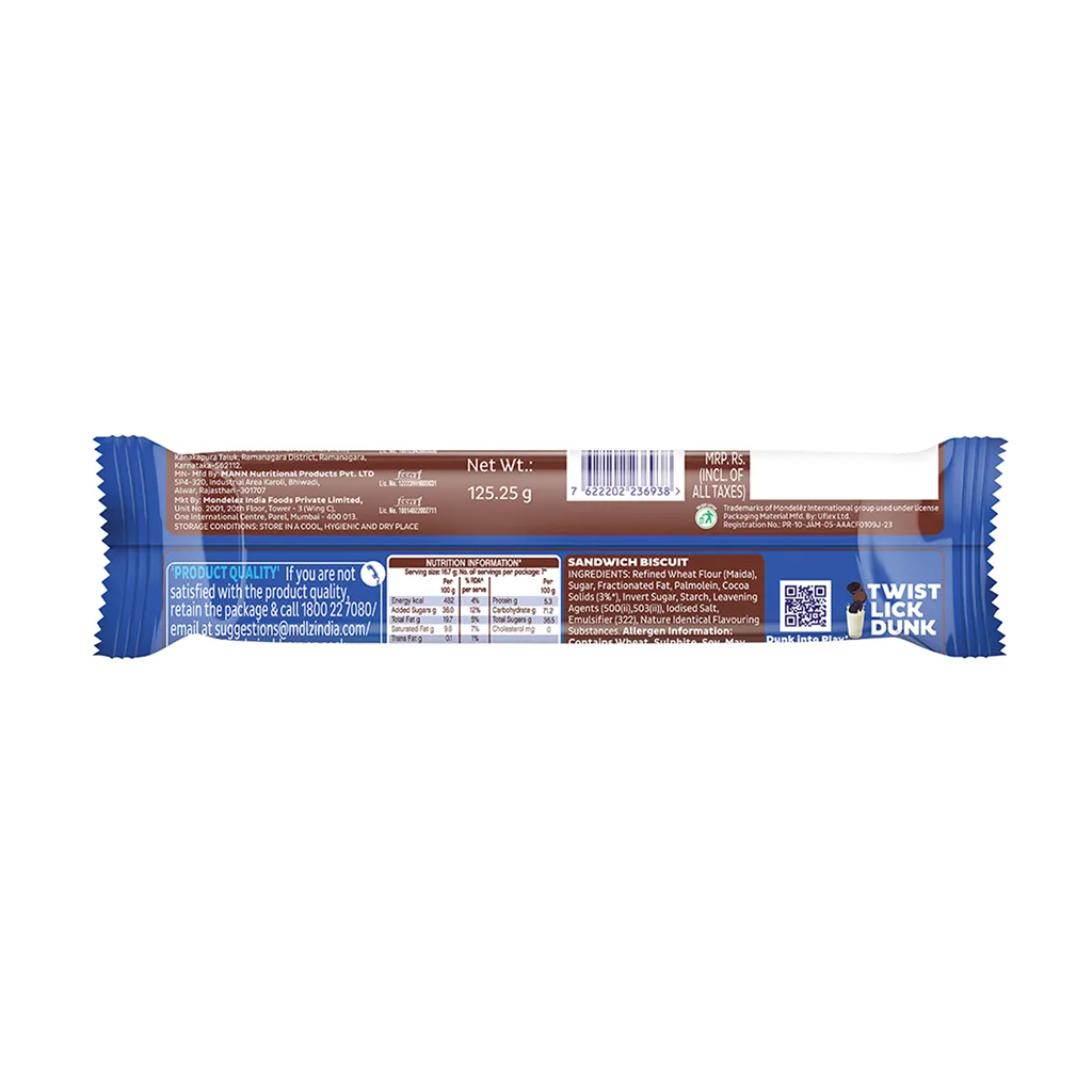 Cadbury Choco Creme Oreo Biscuits 1