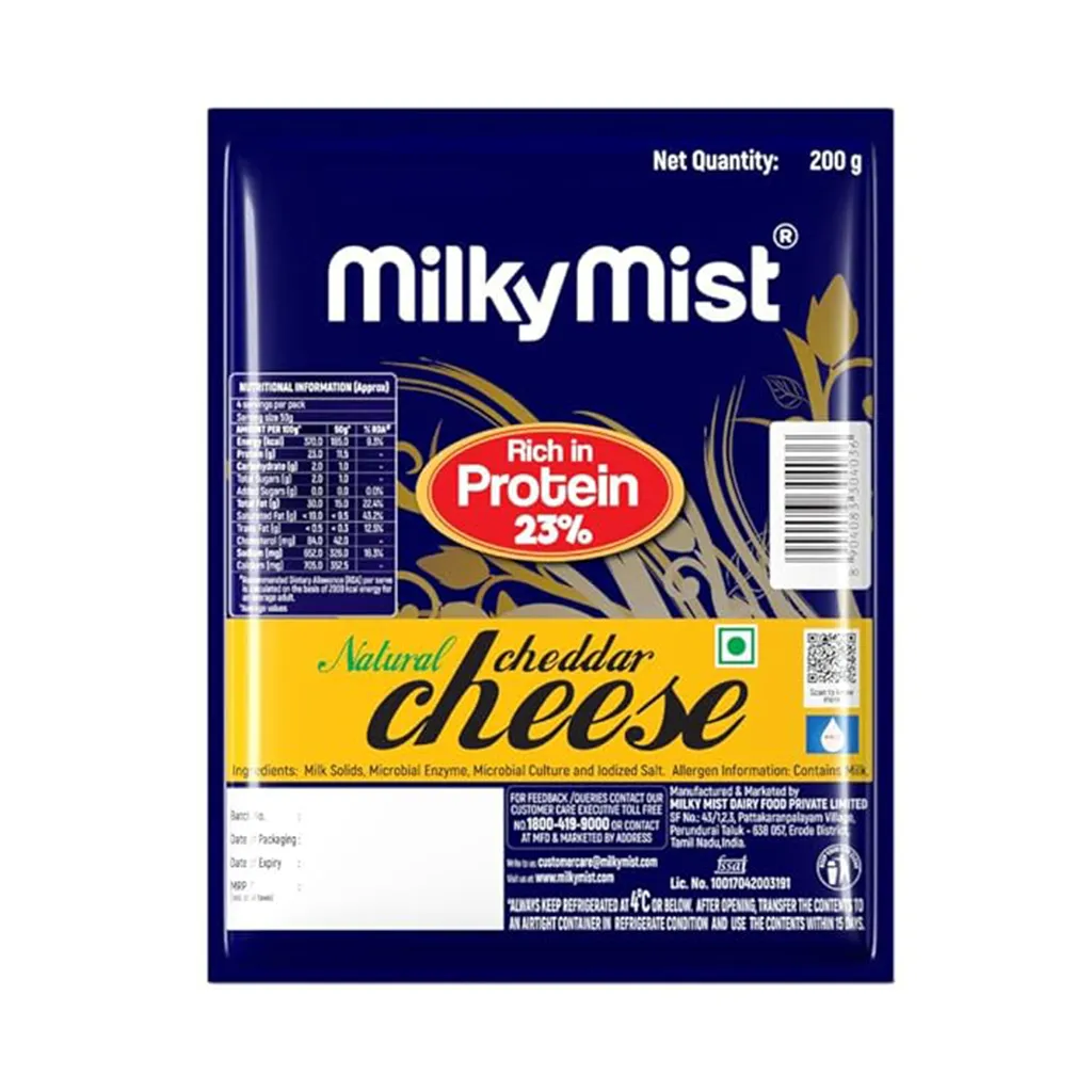 Milky Mist Cheddar Cheese