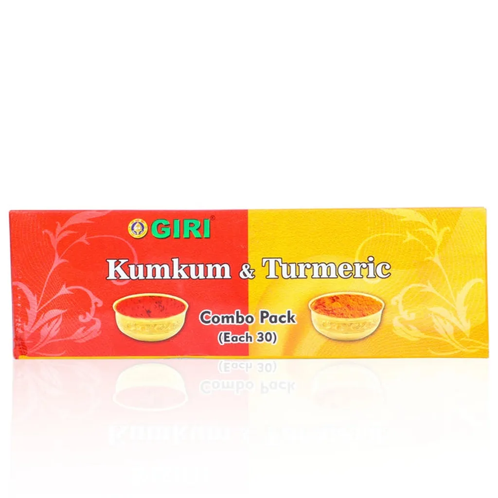 Giri Turmeric Kumkum Combo Pack Set