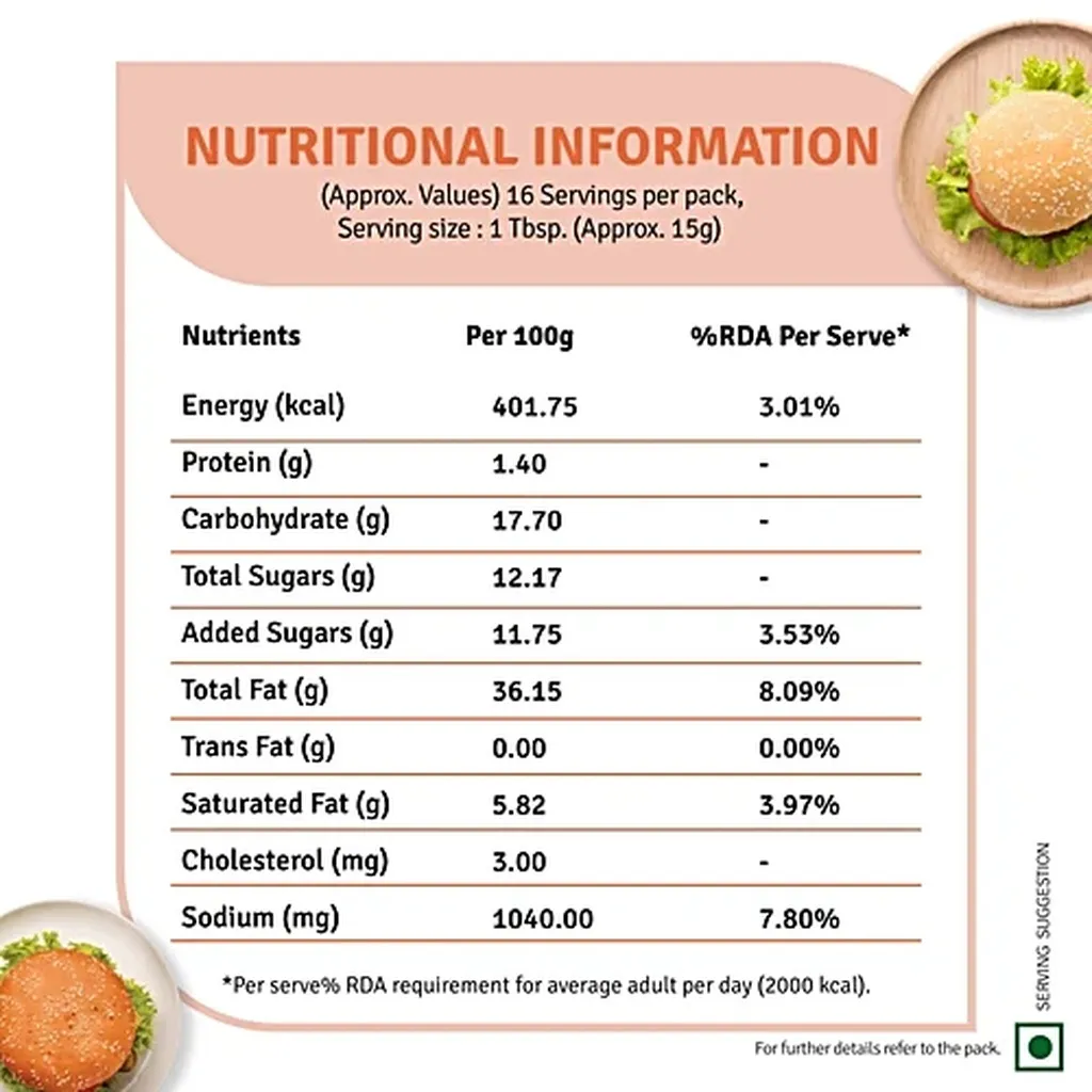 Veeba Burger Style Mayonnaise 2