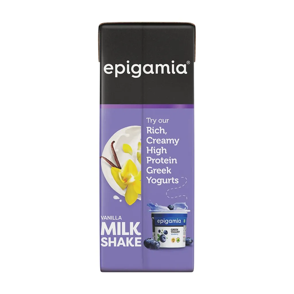 Epigamia UHT Vanilla Milkshake 1