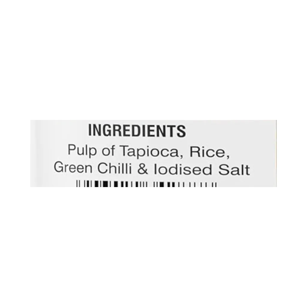 Try Mi Traditional Green Chilli Pappad 2