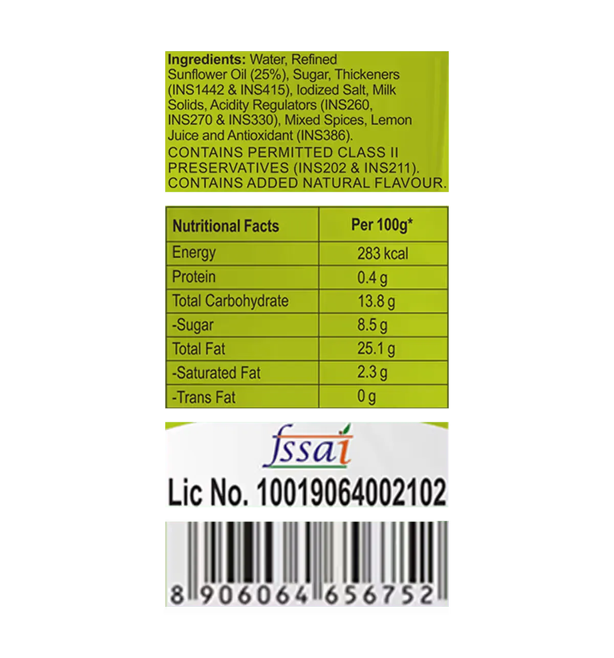 Wingreens Veg Mayo 200g 2