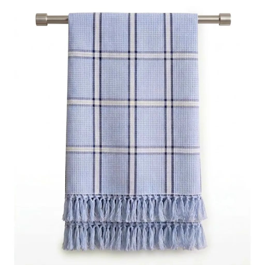 South Cotton Bath Towel - Blue