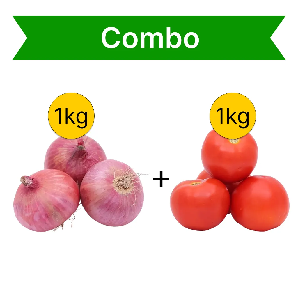 Tomato( Local) & Onion Combo