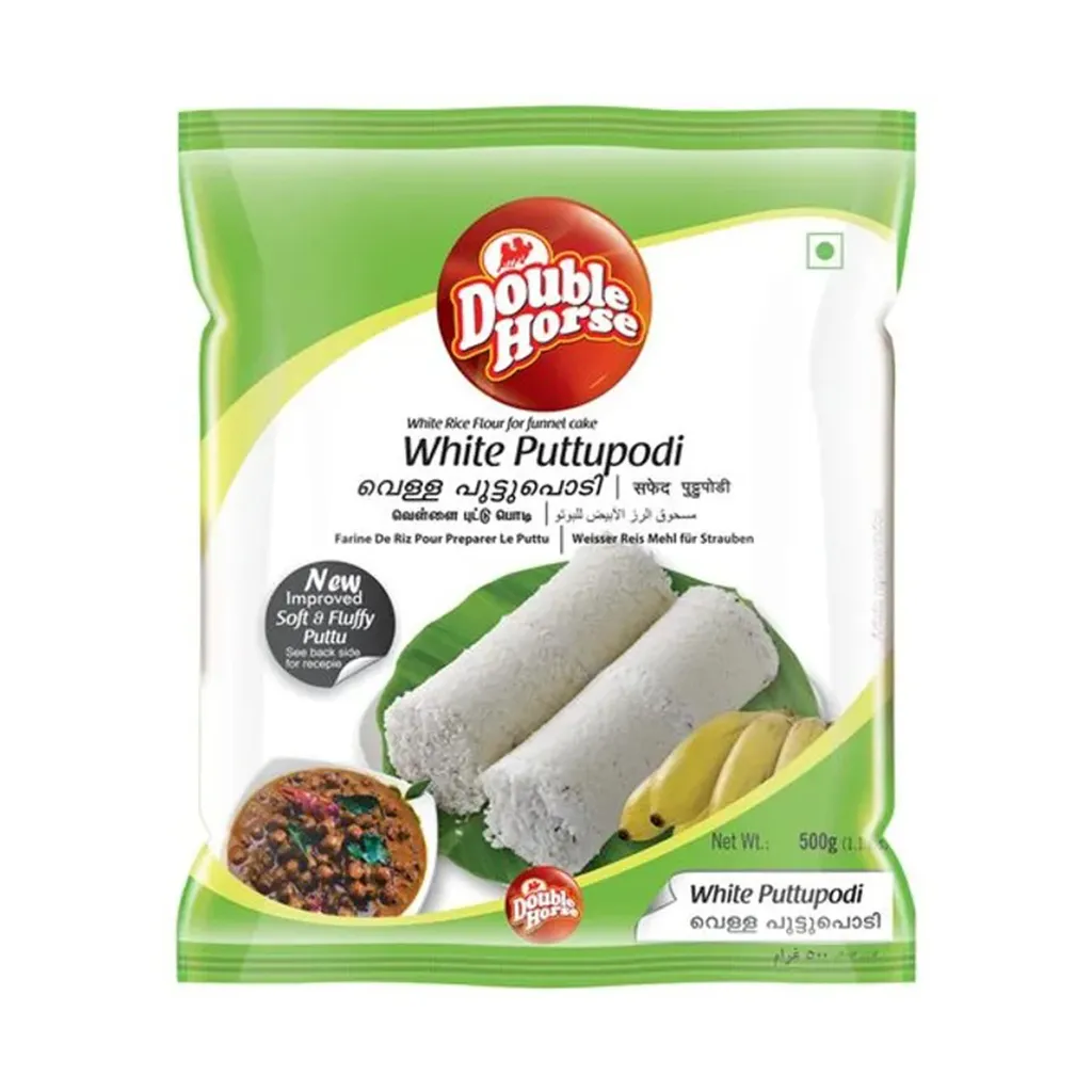 Double Horse White Puttu Podi
