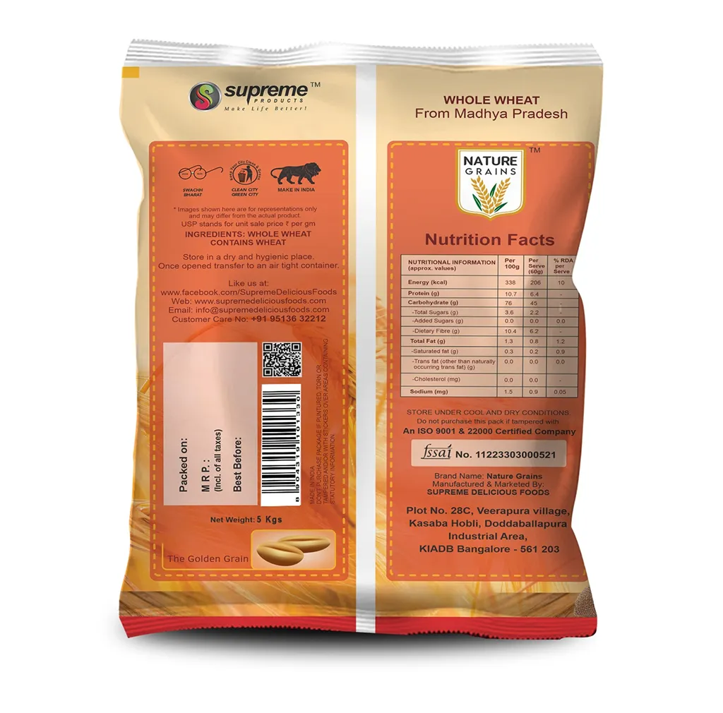 Nature Grains Chakki Fresh Atta 1