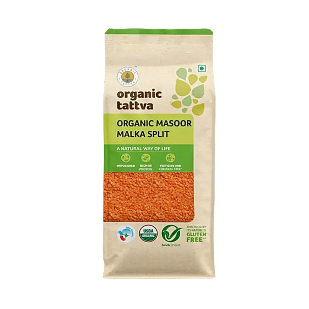 Organic Tattva Masoor Malka Split