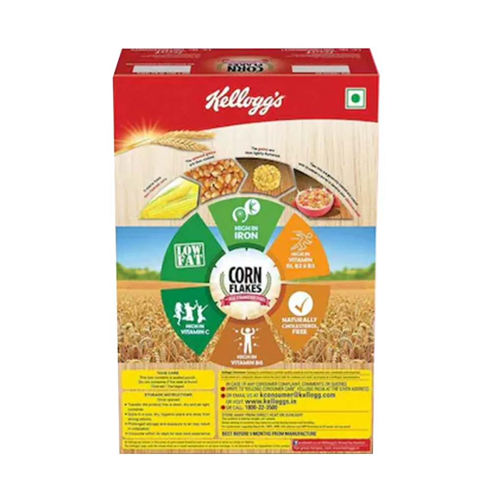 Kellogg's Corn Flakes with Real Strawberry Puree 1