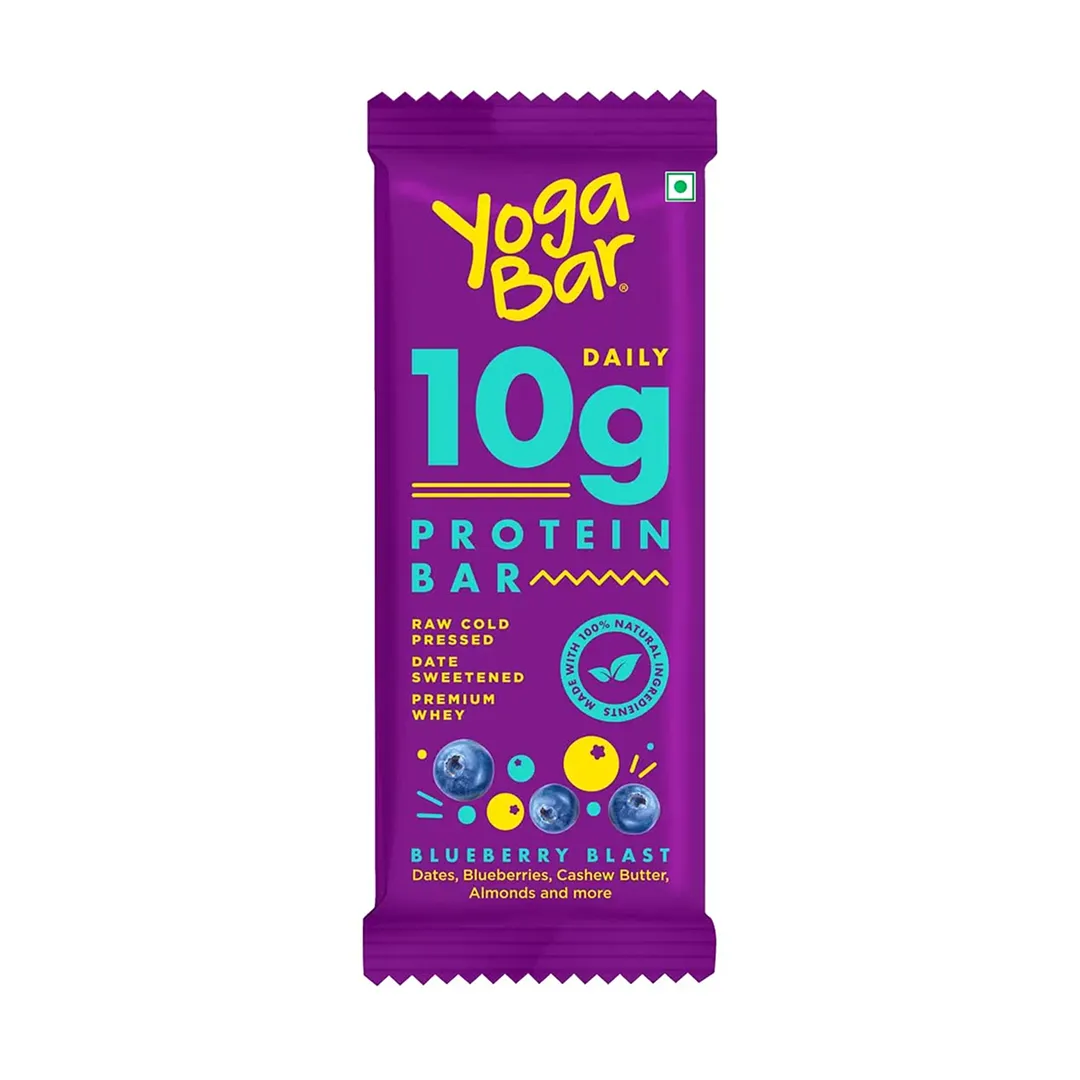 Yogabar Protein Bar Blueberry Blast