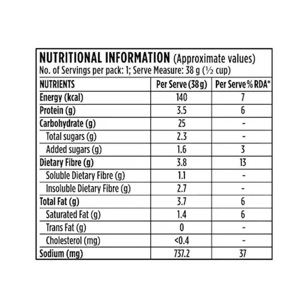 Saffola Veggie Twist Masala Oats 3