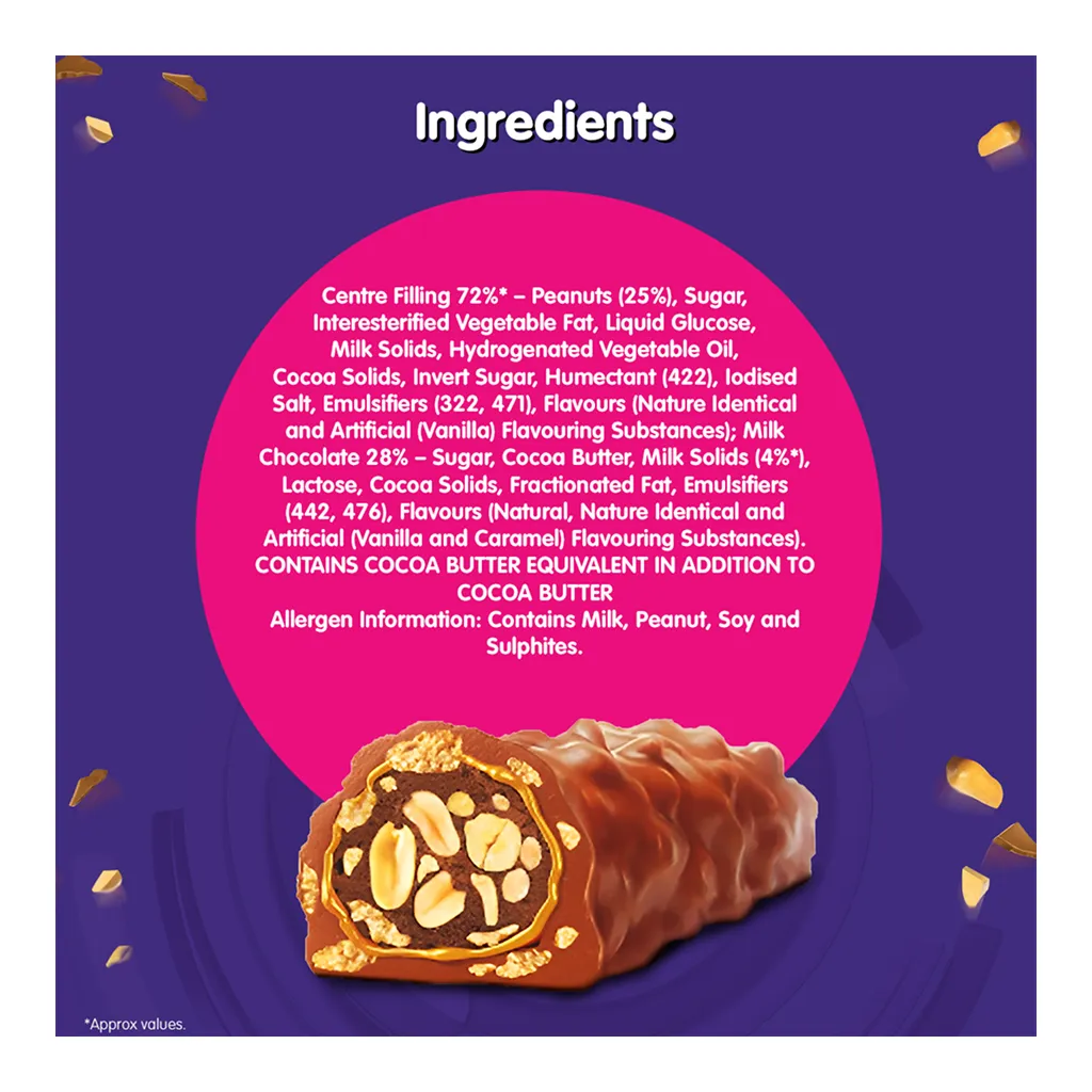 Cadbury Fuse Chocolate Bar 2