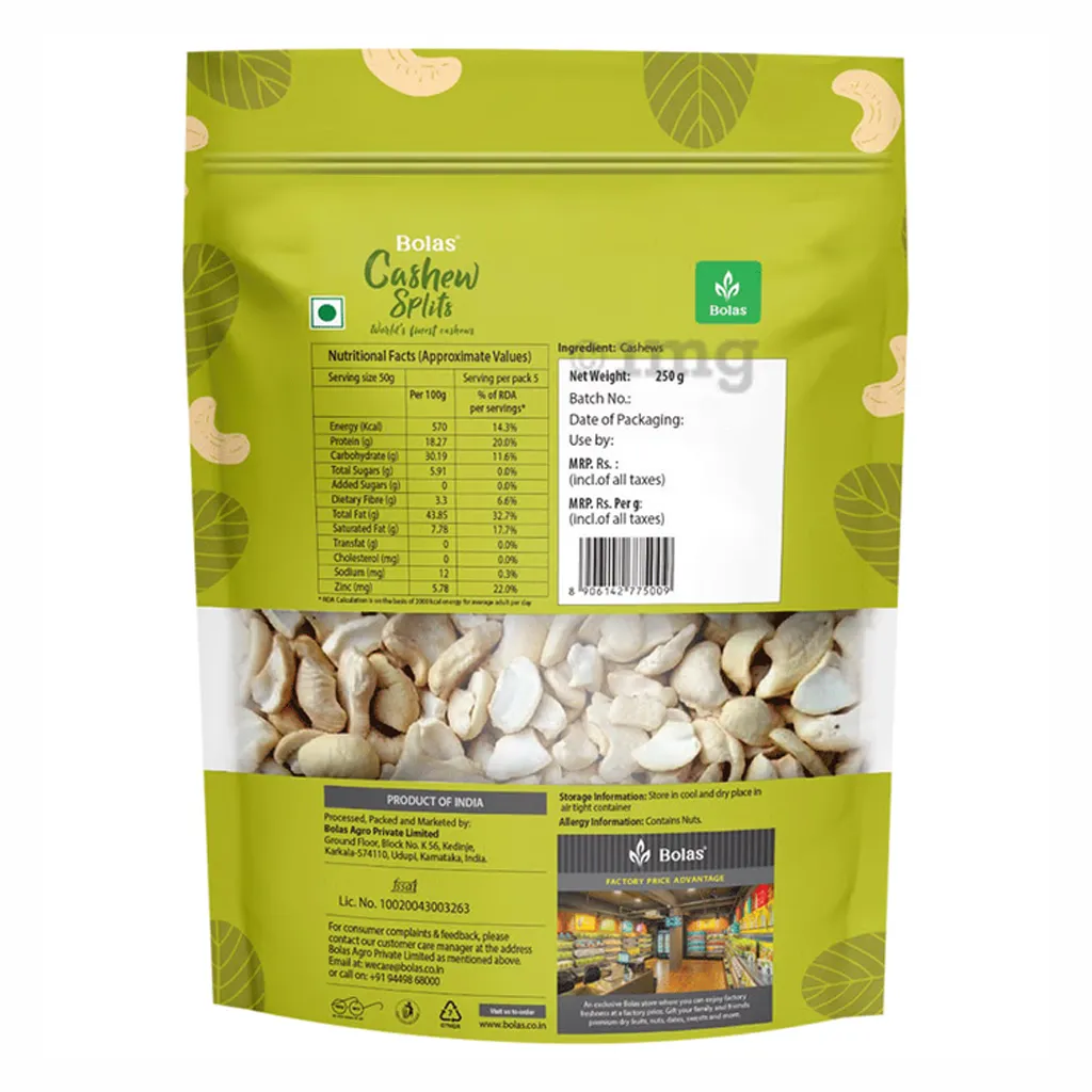 Bolas Cashew Split 1