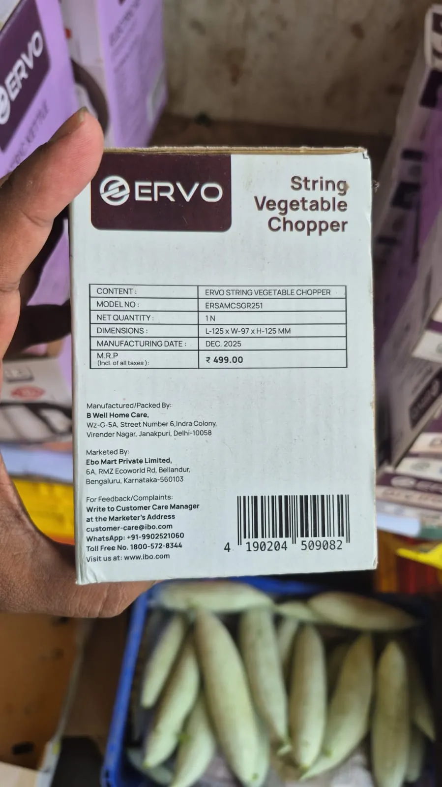 Ervo Manual String Chopper 3