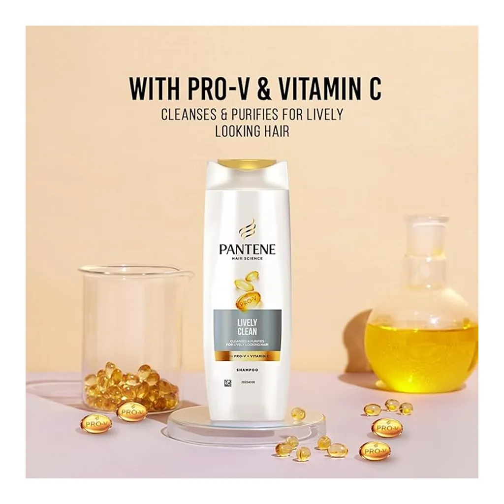 Pantene Silky Lively Clean Shampoo 2