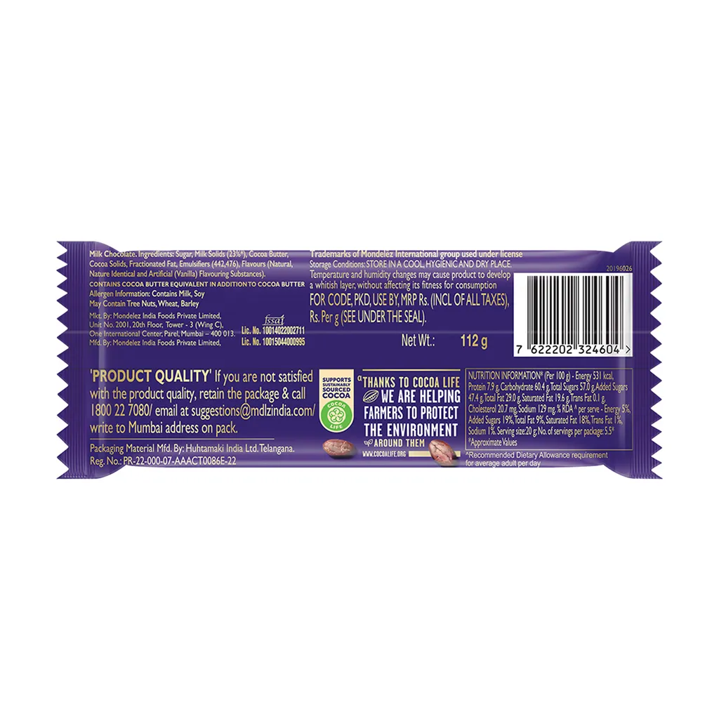 Cadbury Dairy Milk Chocolate Family Pack 1