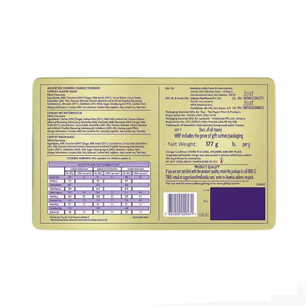Cadbury Celebrations Rich Dry Fruit Chocolate 1