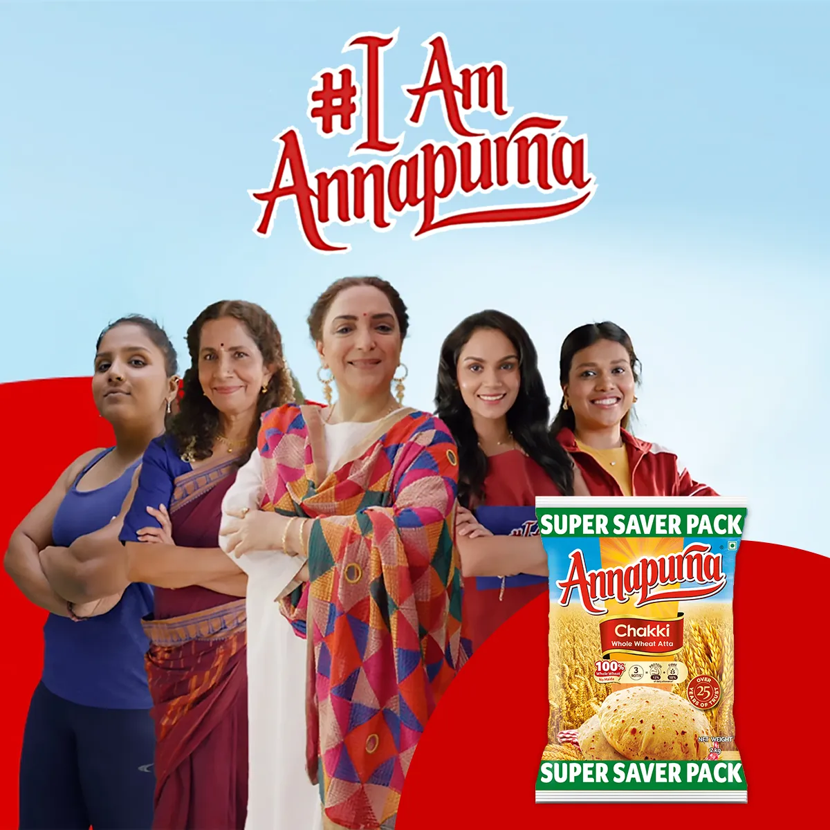 Annapurna Chakki Whole Wheat Atta 5