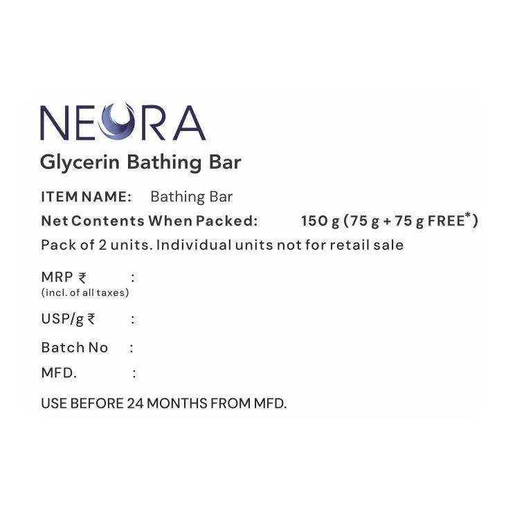 Neura Gentle Glow Glycerin Soap 1