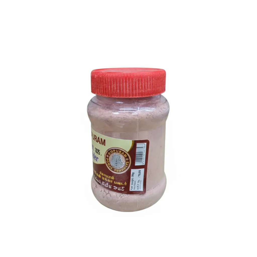Gopuram Chandan Tika Powder Tin 1