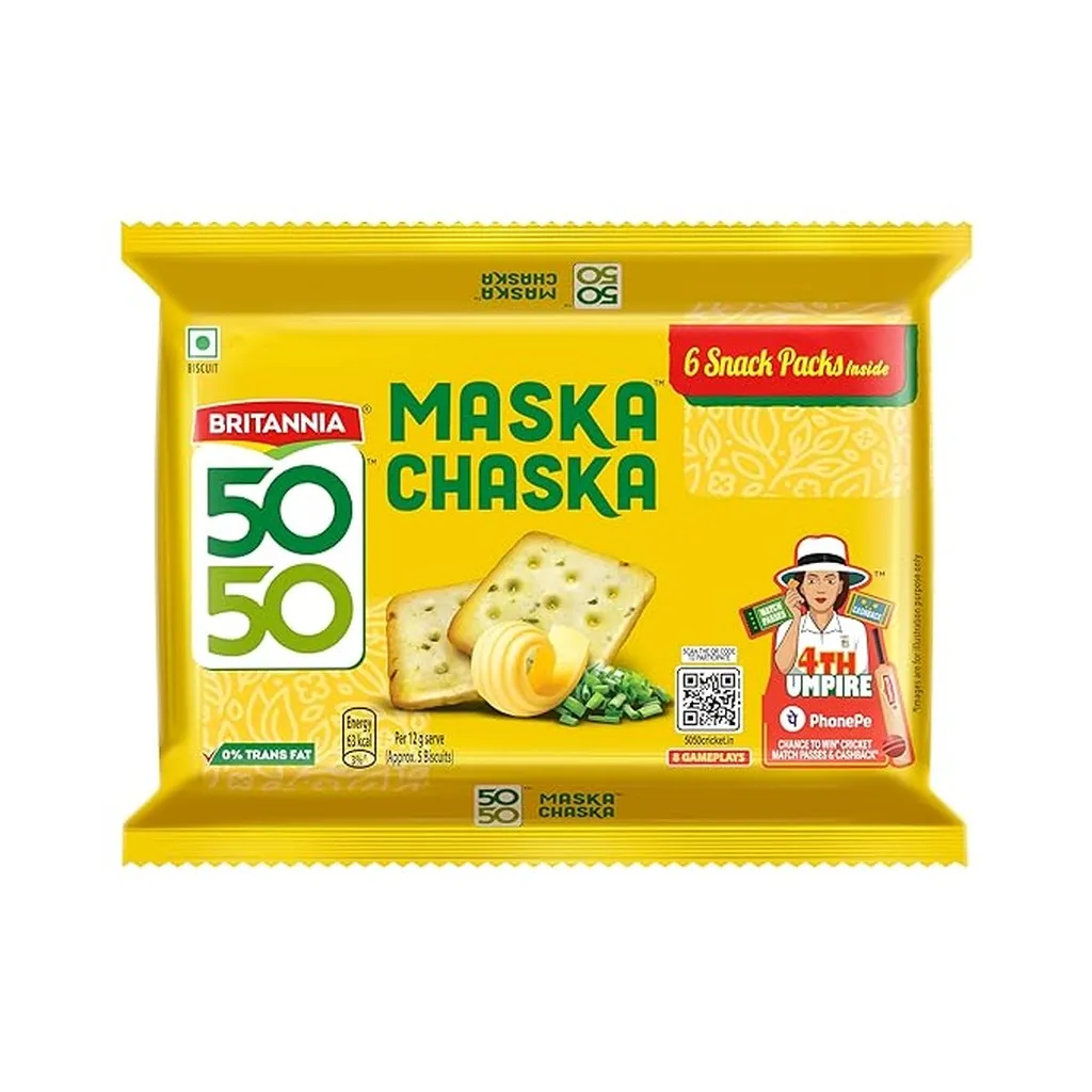 Britannia 50-50 Maska Chaska Biscuit