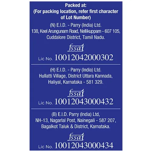 Parrys White Label Sugar 2